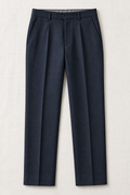 Cotton Linen Straight Trouser